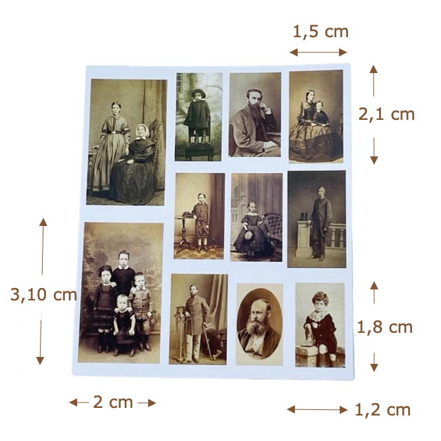 Poster photos anciennes – Sépia – Image 2