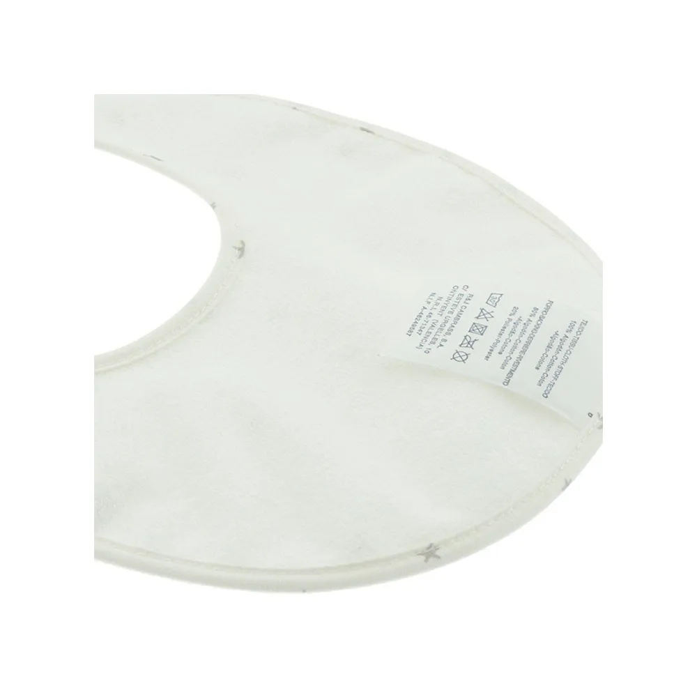 Cambrass bavoir rond velcro magia gris – Image 4