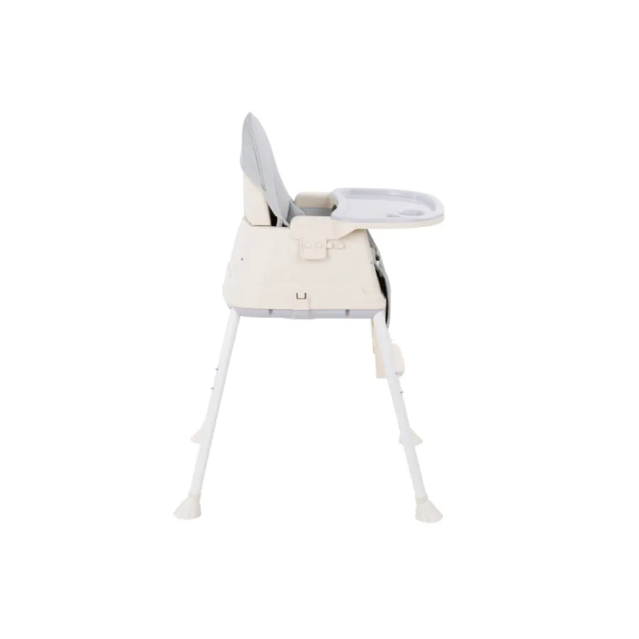 Chaise haute 3in1 Creamy Grey Kikkaboo – Image 3